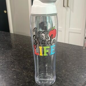 1st Grade Teacher Water Bottle
